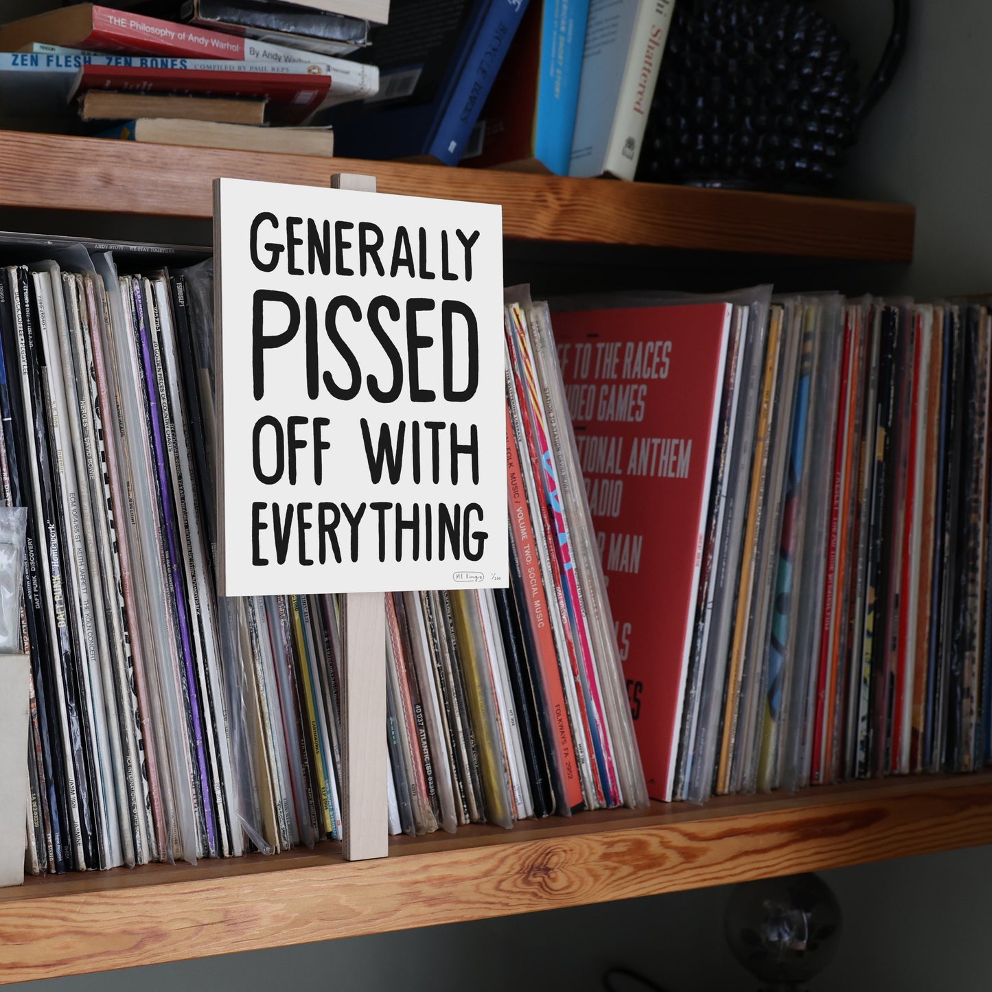GENERALLY PISSED OFF WITH EVERYTHING - Shipping June 7th