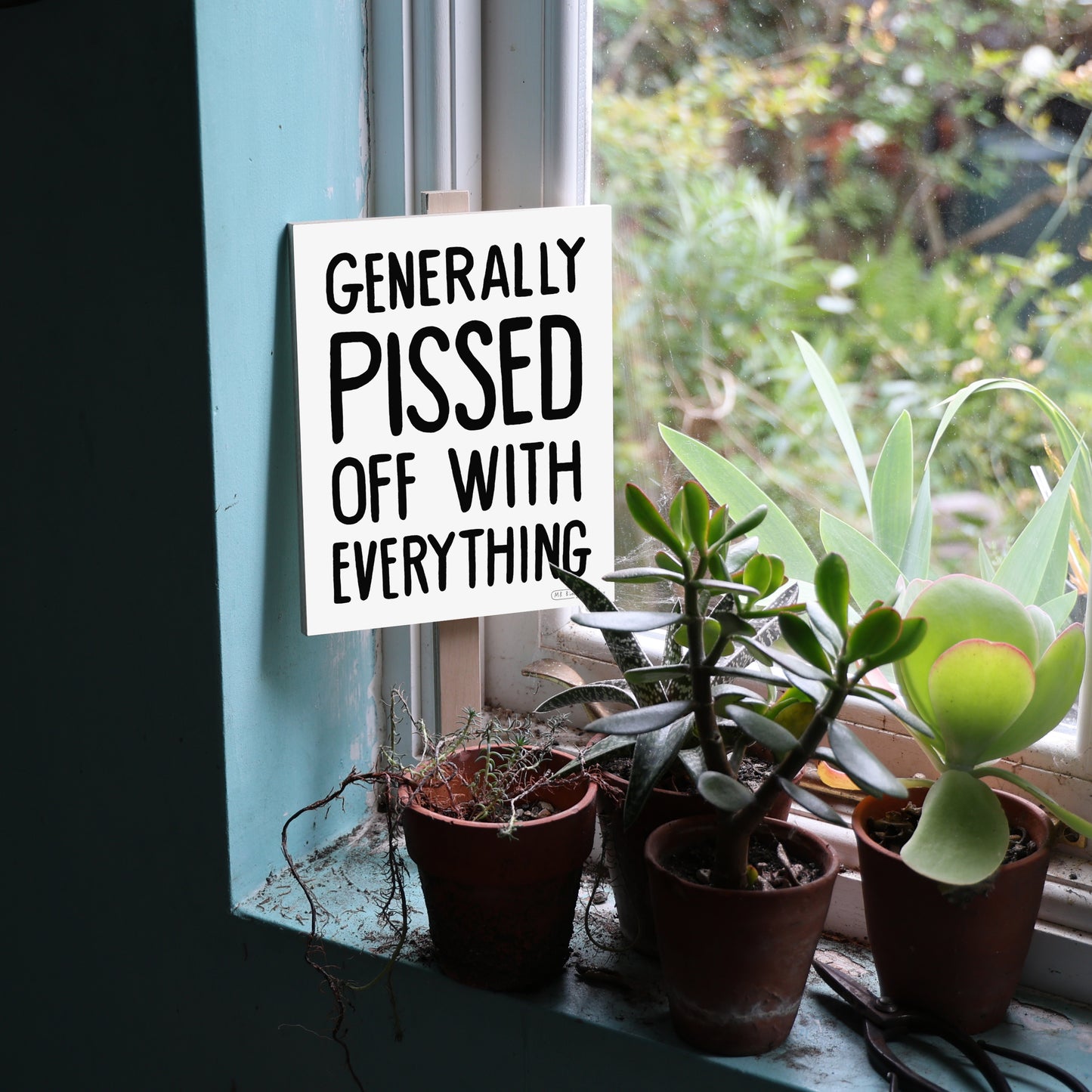 GENERALLY PISSED OFF WITH EVERYTHING - Shipping June 7th