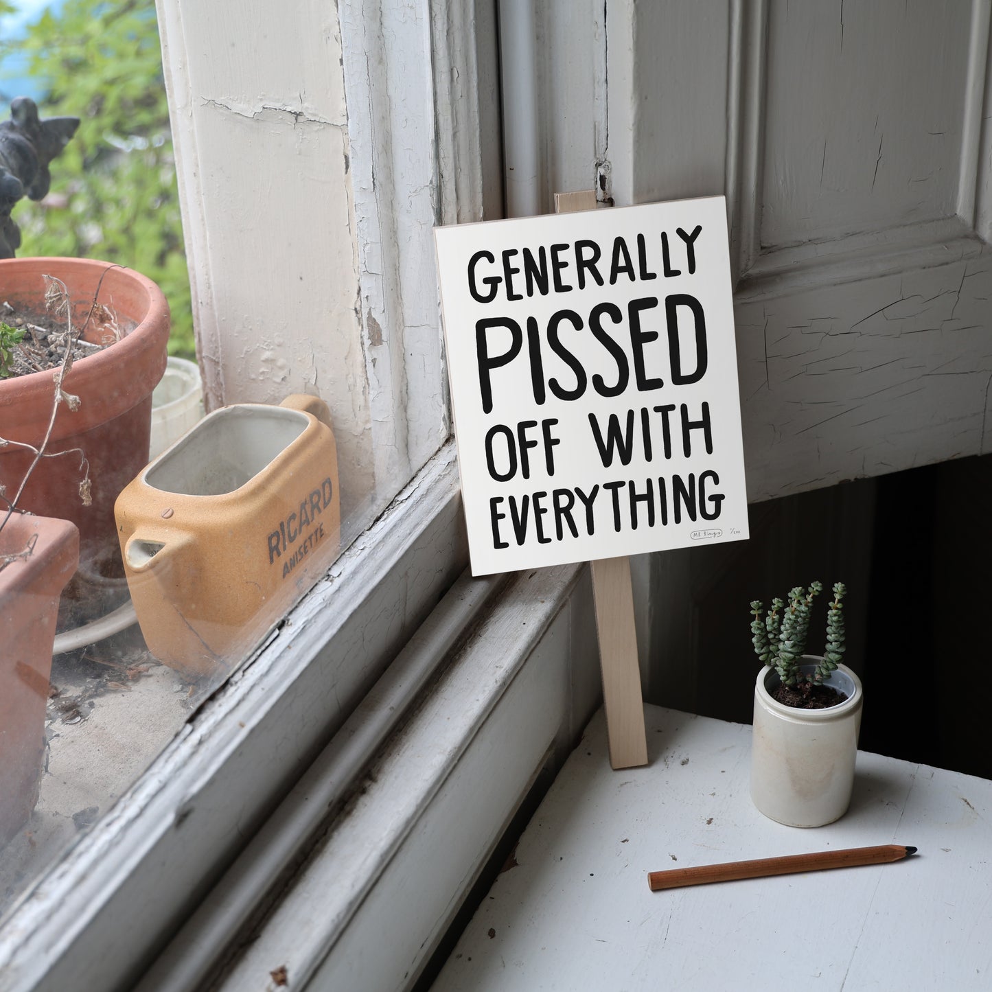 GENERALLY PISSED OFF WITH EVERYTHING - Shipping June 7th