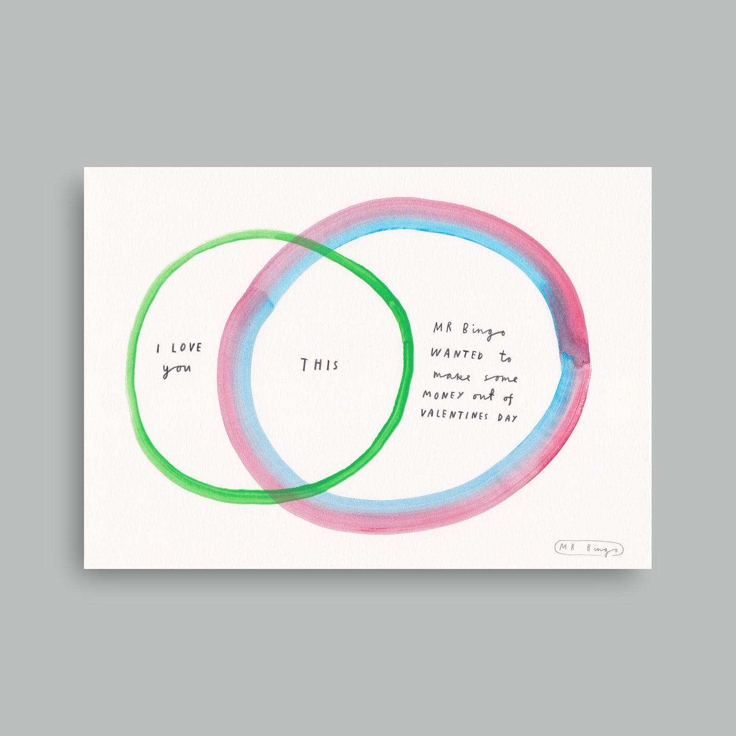 Valentine's - Original drawing