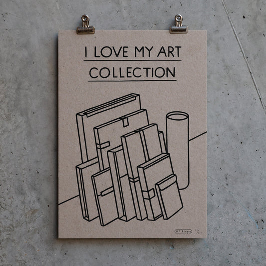 I love my art collection