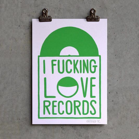 I fucking love records