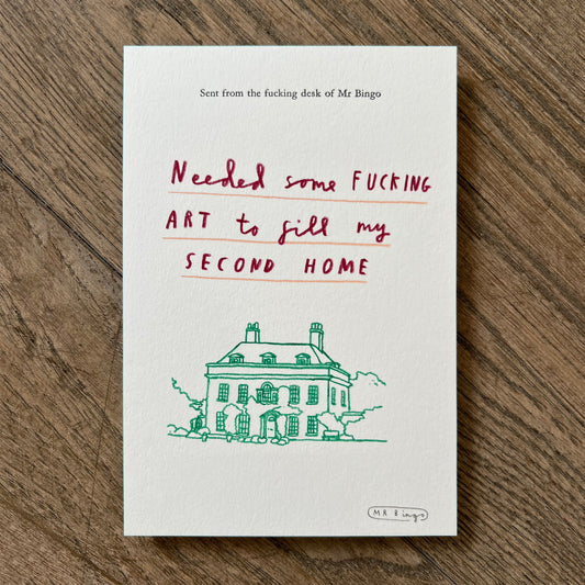 Second home - Original drawing